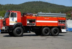 Fire Tanker AЦ-3, Model 58812C for Ural-5557 Chassis