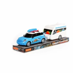 Realistic Travel Toy Car with Trailer for Kids - Cruise Model 92533