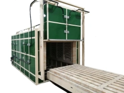 Sparta Retractable Bottom Oven for Metal Treatment