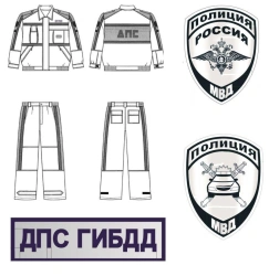 Summer Uniform for Traffic Police Officers - Model GIBDD-2023