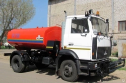 High-Pressure Road Cleaning Machine KO-713H-44 (MAZ-4381C0, MAZ-438121)