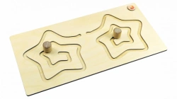 Star-Shaped Hemisphere Board Educational Toy