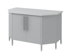 High Laboratory End Table with Cabinet Mod.-1500 SLTTKp