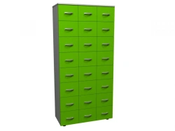 Document Storage Cabinet with 24 Drawers - Model ШК-01н