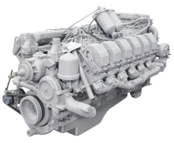 12-Cylinder Diesel Engine with V-Configuration YAMZ-8503