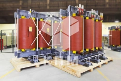 Three-Phase Dry Power Transformers with Air-Barrier Insulation, 500-4000 kVA