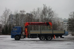 Multi-functional Truck with Hydraulic Crane KMA based on KAMAZ 65117 64K02N-U6