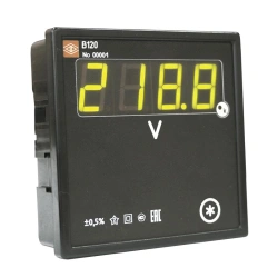 Universal Digital Panel Voltmeter V120 for AC and DC Measurement