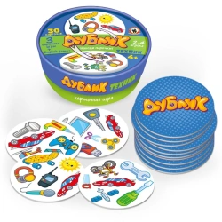 Duplicate Game in Round Box "Technik" - 30 Cards