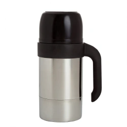 Vacuum Thermos with Double Wall for Liquids and Food, Type KU