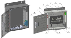 Outdoor Telecommunications Cabinet for Equipment SHTU-C-450x400x170-MP-N-V7-330