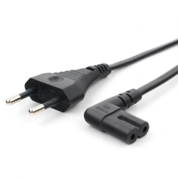 Power Cable SHVVP-AP 2*0.75 S52C7-250-10-1.8, 1.8m, Black