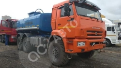 Technical Water Tank Truck on KamAZ 43118 Chassis, Model 338213-02