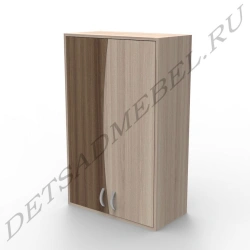 Wall-Mounted Storage Cabinet with Shelves