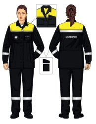 Women's Protective Suit against OPP and Mechanical Impacts SFA125-103/001-DKB