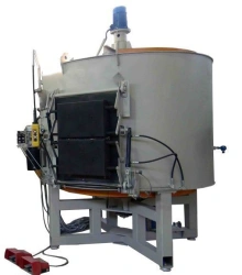 Carousel Type Resistance Electric Furnace for Oxidizing Atmosphere, Model CAO