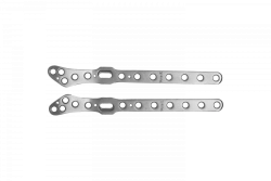 Distal Fibula Bone Plate with Angular Stability Right/Left (for 3.5 mm Screws)