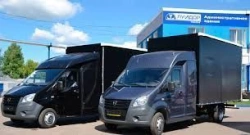 Isothermal or Refrigerated Cargo Truck 3009A on GAZ 33 Chassis