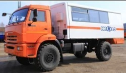 Specialized Passenger Transport Vehicle (NEFAZ-4208-0000010-13) on KAMAZ-43114-15 Chassis