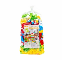 Builder Construction Set with 454 Colorful Pieces for Kids" 52575