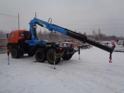 Special Hydraulic Crane Truck KMA on KAMAZ 5350 Chassis 51K10N-UK