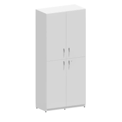 Medical Cabinet Two-Section with Four Shelves - ШМ2Л СКБ