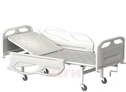Hospital Bed with Headrest on Wheels, Model MSK-2101