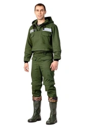 Protective Anti-Tick Suit for Outdoor Activities with Hood 3.170