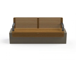 Stylish Outdoor Bench TOR for Parks and Gardens