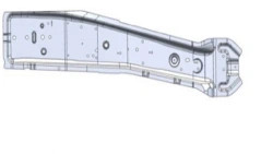 Left Rear Post A9606415310 - Stamped Steel Car Parts