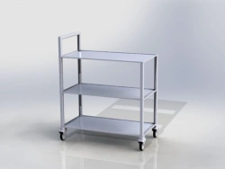 Custom Metal Trolley for Versatile Use