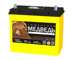 Lead Acid Starter Battery for Internal Combustion Engines 12V Tyumen Bear 60B24