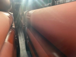 Complete Dust Ducting with Supports, Hangers, and Compensators for Stationary Boilers