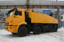 Partial Loading Wrecker 2784GT on KAMAZ-65201 Chassis