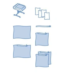 Sterile Disposable Surgical Linen Set "ZDRAVMEDTEH" TU 9398-003-38957094-2005