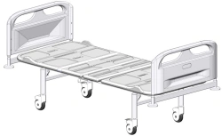 Functional Hospital Bed on Wheels with Electric Section Adjustment KФ2-01-«МСК» (МСК-3102Э)