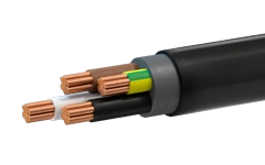 Power Cable PvVG with Copper Conductors for Stationary Installation