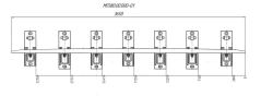 SP850 Counter Rail with Complete Set of Pads and Fasteners for R65 Track Model 2769