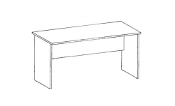 Reading Hall Table - Ideal for Libraries and Study Areas