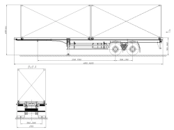 Container Semi-Trailer 98131D for Safe Transport