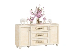 Alexandria LD 618120.000 Chest of Drawers (Lento/Rustica Leather)