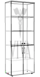 Wooden Cabinet for Dishes and Documents