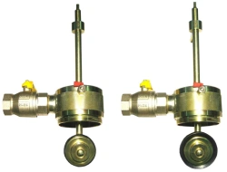 Blocking Element for Pressure Pipeline Shutoff at Injection Points