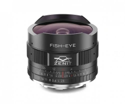 Diagonal Fisheye Lens "MS Zenitar 2.8/16" (M42 Mount)