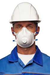 Respiratory Protection Mask with Filtering Half-Mask: YULIA-215 FFP2 R D