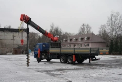 Multi-functional Hydraulic Crane Truck KAMAZ 65117 MKMA 64K36N-U5