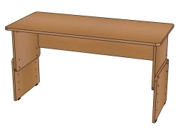 Children's Double Desk for Preschool - Model SD16