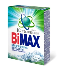 Средство моющее синтетическое порошкообразное универсальное "BiMAX Белоснежные Вершины Automat"