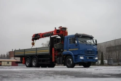 Multi-Functional Vehicle with Hydraulic Crane MKMA on KAMAZ 65117 Base 64K37N-U5