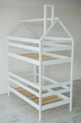 Bunk Bed for Kids - Natural Wood Construction